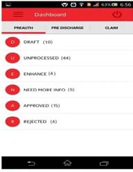 Health Insurance Claims Info Now at Finger Tips