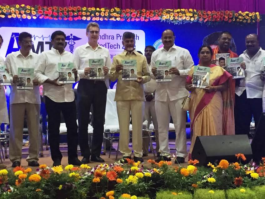 CM Chandrababu Naidu lays foundation of Andhra Pradesh MedTech Zone  A dream come true for medical device industry