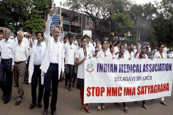 Protest against NMC Bill, IMA calls for a strike on Aug 8