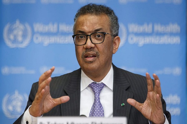 WHO’s DG Dr Tedros