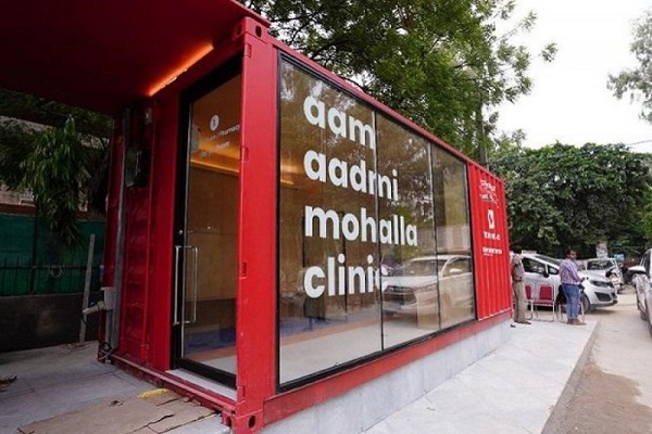 Delhi Builds Mohalla Clinics out of Shipping Containers on Pilot Basis