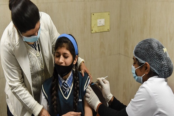 Haryana targets vaccination for 15.40 lakh children in the age group of 15 to 18 years