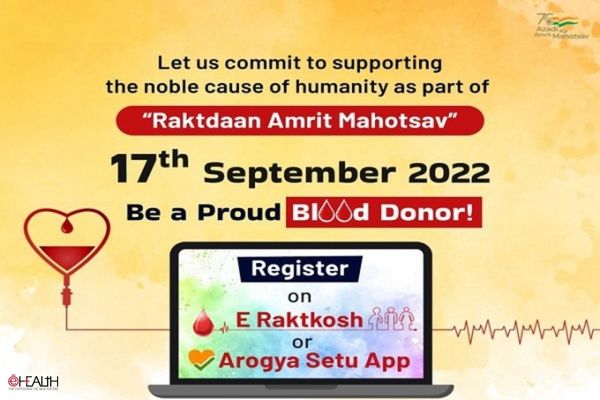 Health Ministry announces “Raktdaan Amrit Mahotsav” from September 17