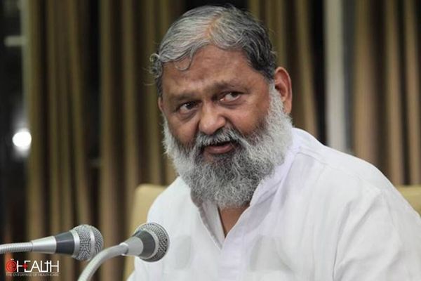 Haryana Health Minister Anil Vij