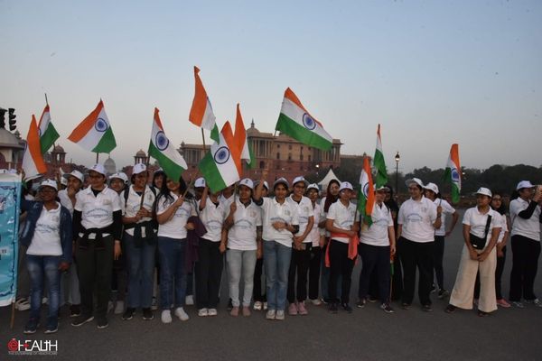 Union Health Ministry organises Mega walkathon event “WalkforHealth” in New Delhi on the occasion of International Women’s Day