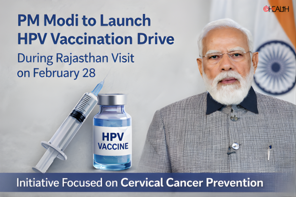 PM Modi to Launch HPV Vaccination Drive During Rajasthan Visit