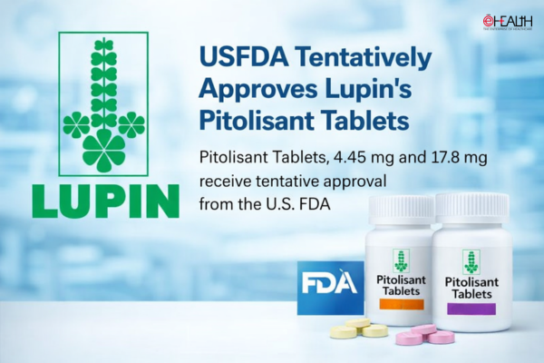 Lupin Secures USFDA Tentative Approval for Pitolisant Tablets, Expands CNS Portfolio
