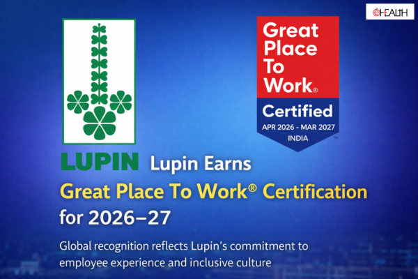 Lupin Earns Great Place To Work® Certification for 2026–27